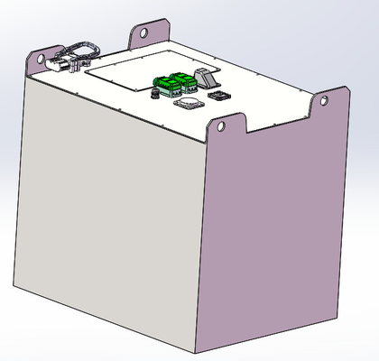 batterie au lithium de chariot élévateur de 835mmx634mmx784mm avec le système de chauffage