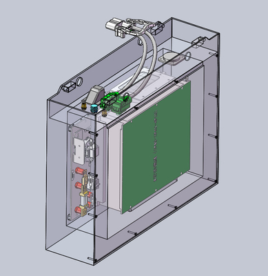 Batterie au lithium debout de côté de T20AP 24V150Ah EK-BZ-P060 (module standard avec 8 cellules de batterie de phosphate de fer de lithium)