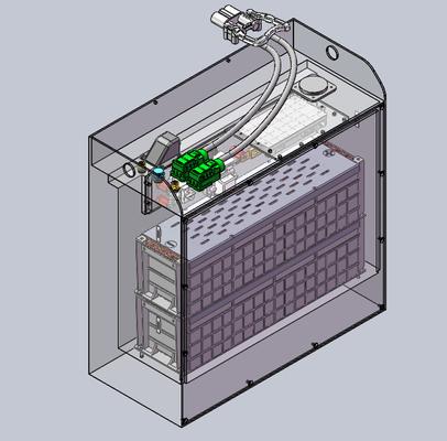 Batterie au lithium debout de T20AP 12.8V200Ah avec la fonction de chauffage