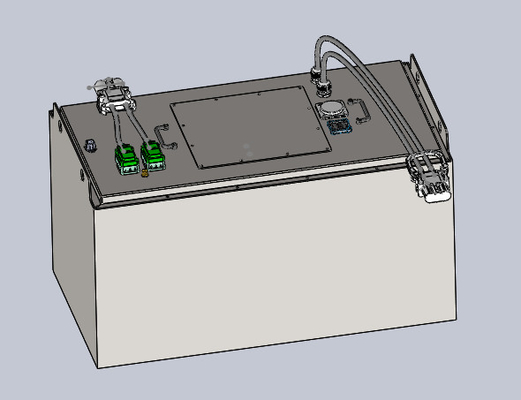batterie profonde de cycle de la batterie au lithium du chariot élévateur 48V300Ah Lifepo4