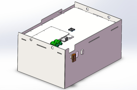 Paquet de batterie au lithium de la batterie au lithium de chariot élévateur de fer de lithium 48v450ah Lifepo4