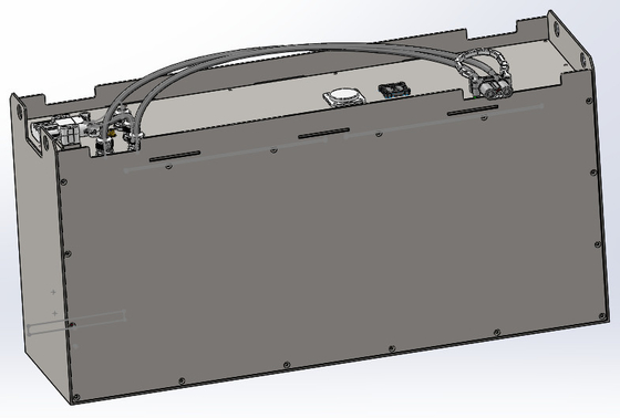 Batterie au lithium profonde de chariot élévateur de cycle 2000 fois 1180mmx344mmx590mm