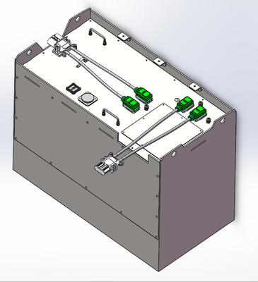 Batterie stable sûre 1022mmx532mmx780mm de la batterie au lithium de chariot élévateur LFP