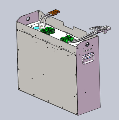 Le golf transportent en charrette la batterie profonde de cycle d'Ion Battery Pack 25.6v200ah Lifepo4 de lithium