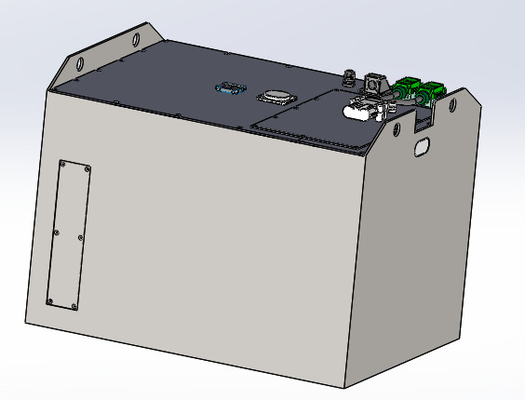 Lithium de chariot élévateur Ion Battery System 51.2v540ah avec la télésurveillance