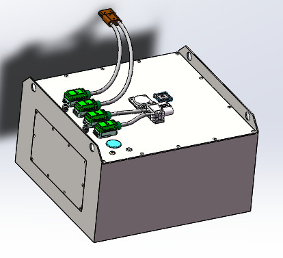 batterie au lithium de 76.8V 300Ah pour les véhicules de chargement
