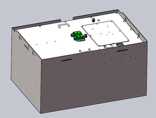 la batterie au lithium de batterie du chargeur 76.8v525ah remplacent la batterie au lithium d'acide de plomb diesel