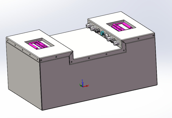 Lithium Ion Battery System 51.2V 135Ah de chariot élévateur