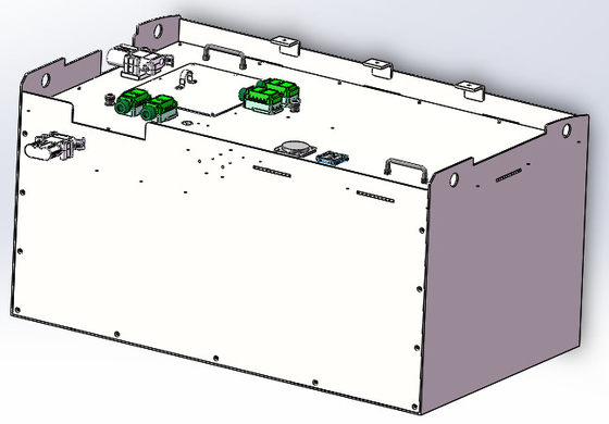 Lithium Ion Battery System 76.8V525Ah de chariot élévateur 3000 fois