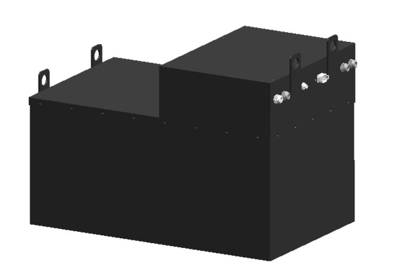 batterie EIKTO de phosphate de fer de lithium de la batterie 76.8V350Ah de la fraise-mère 26.88KWh